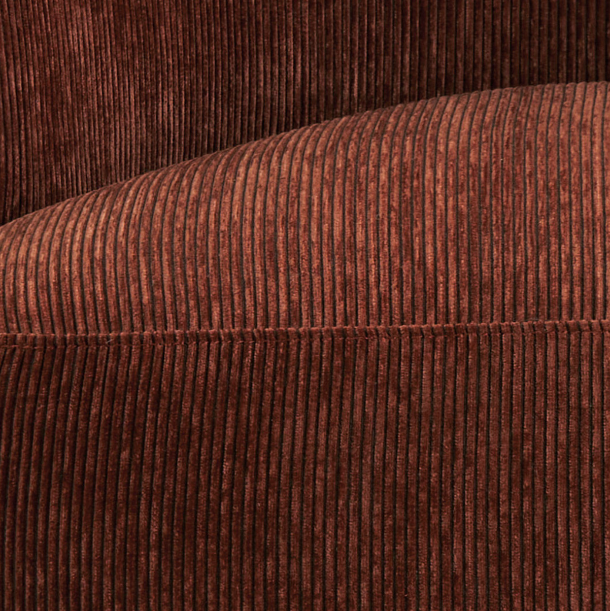 Lisette Swivel Chair In Burnt Orange