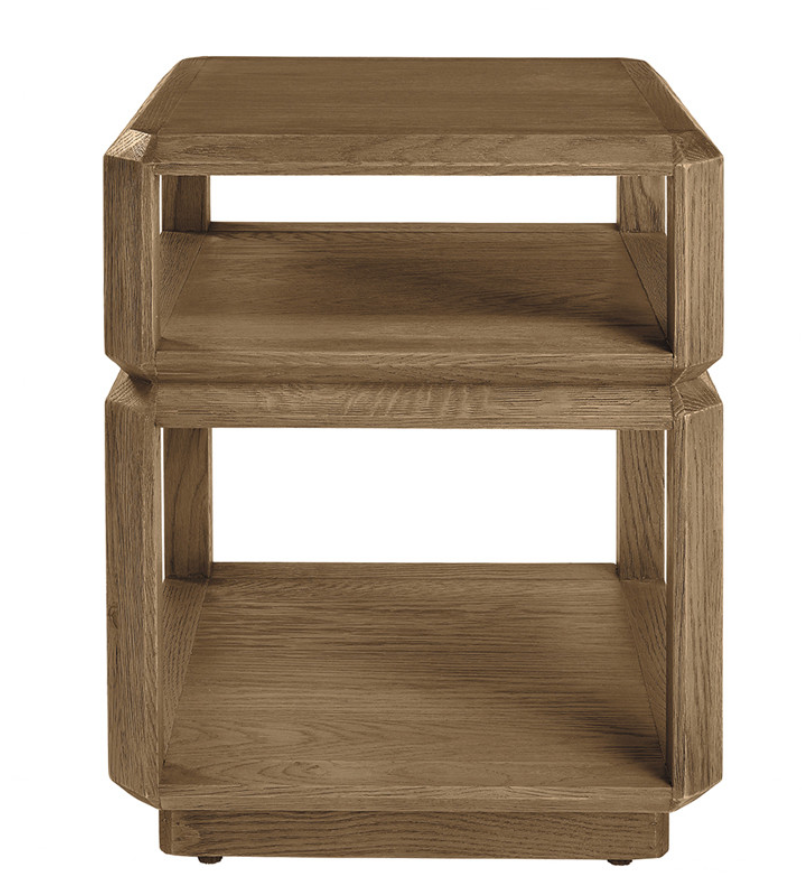 Mateo Oak End Table