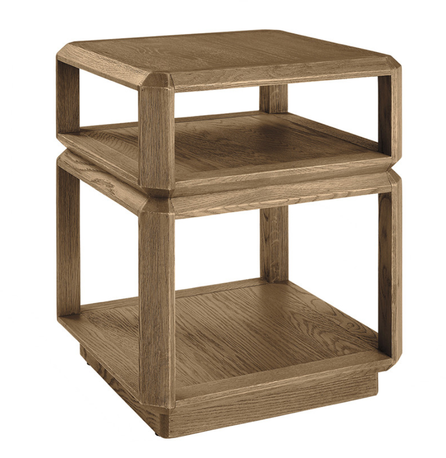 Mateo Oak End Table