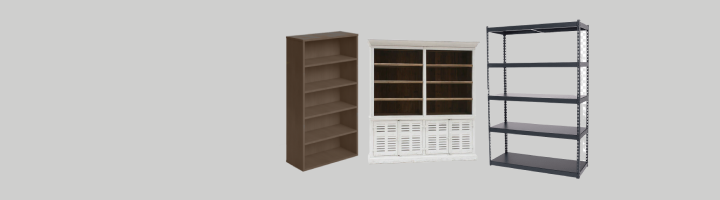 SHELVES AND WALL UNITS