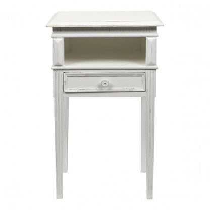 Arnaud Antique White Nightstand