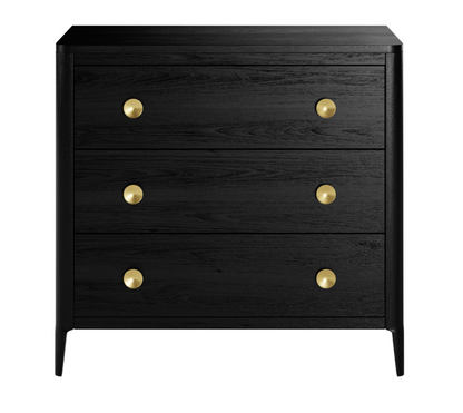 Abberley Chest of Drawers  Black