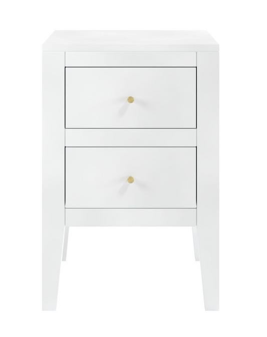 Alton Bedside Table White