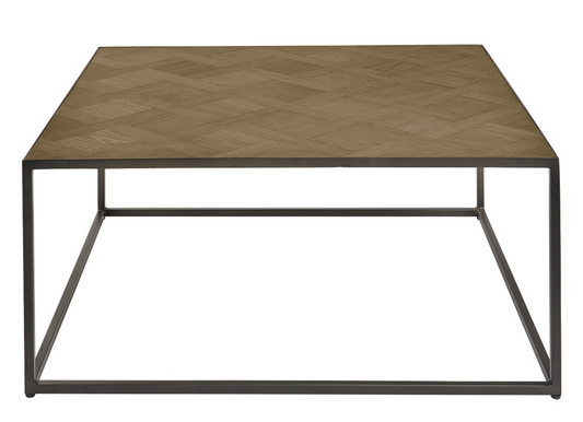 Amelie Parquet-Top Coffee Table