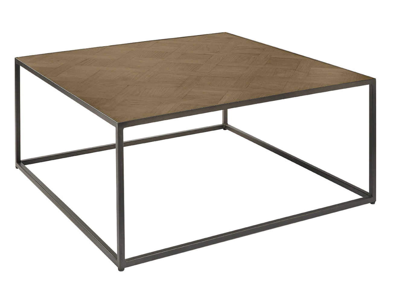 Amelie Parquet-Top Coffee Table