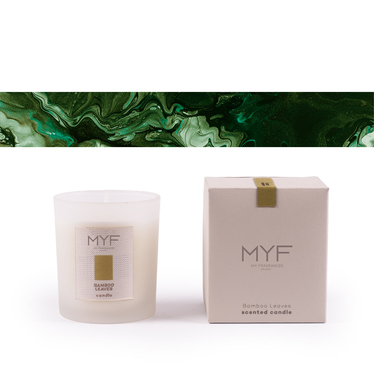 MYF bamboo leaves candle