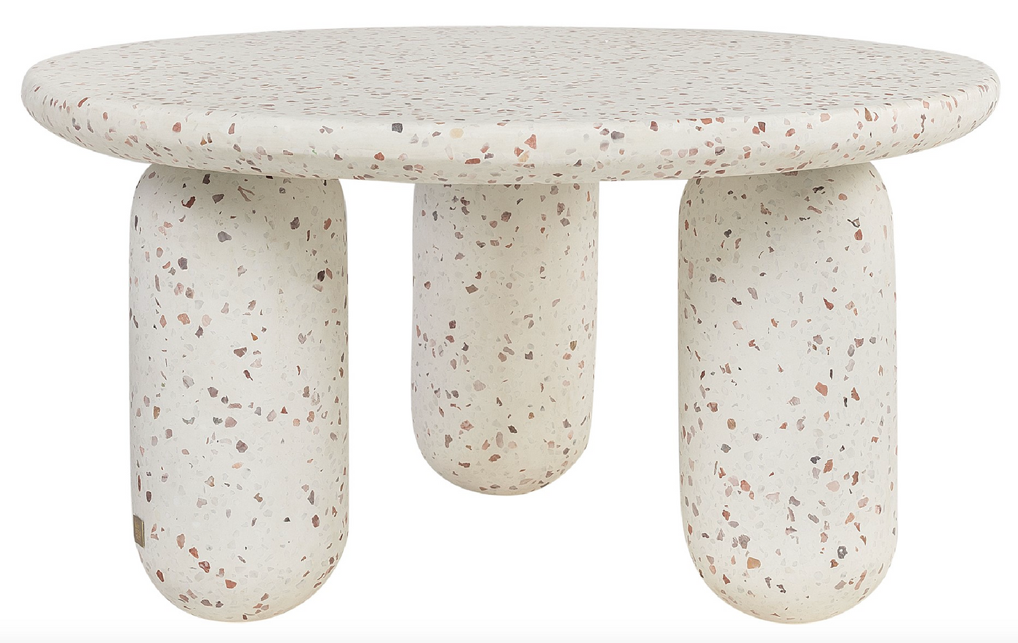 Charlene White Terrazzo Coffee Table