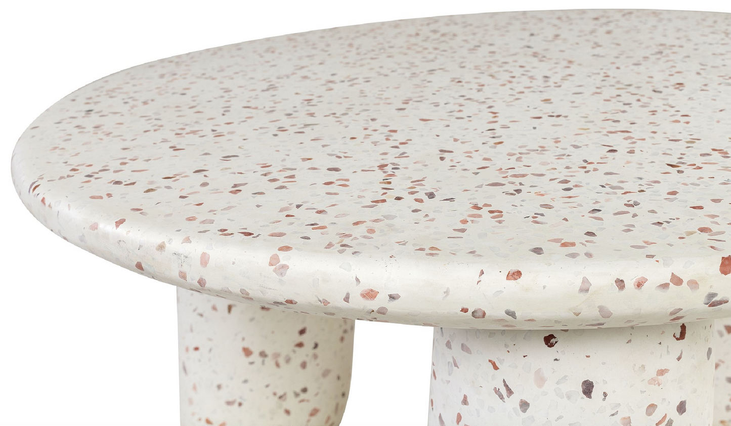 Charlene White Terrazzo Coffee Table