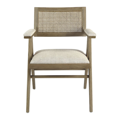 Colby Rattan Neutral Armchair