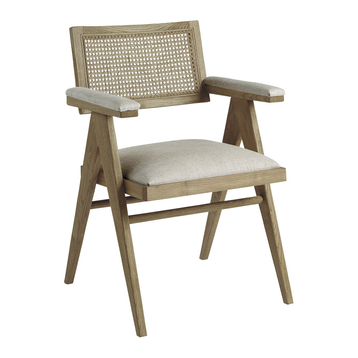 Colby Rattan Neutral Armchair