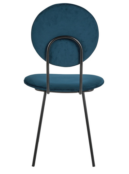 Colette Blue Velvet Dining-Chair