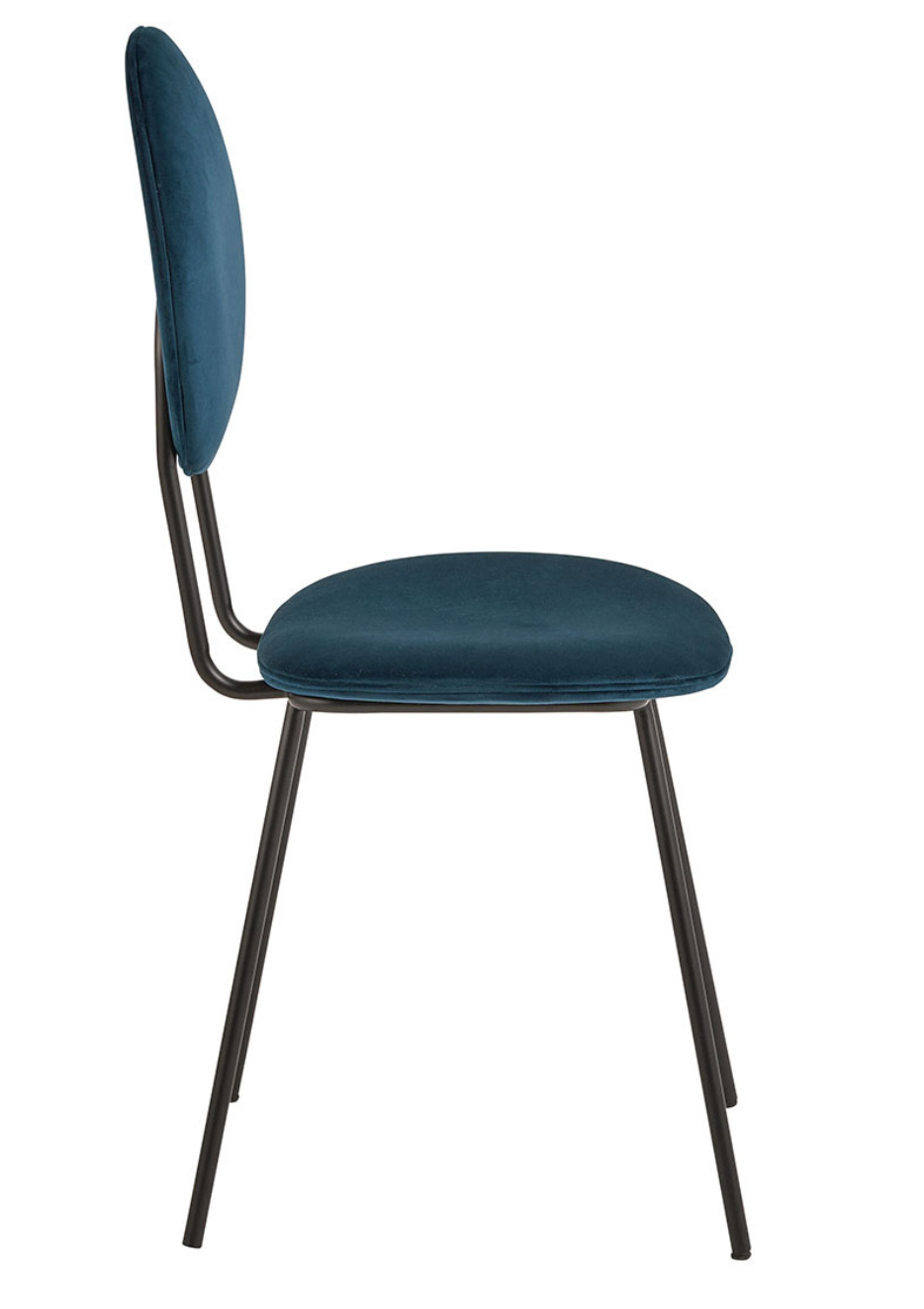 Colette Blue Velvet Dining-Chair