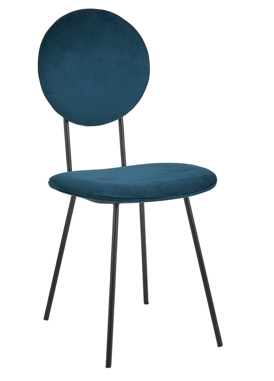 Colette Blue Velvet Dining-Chair