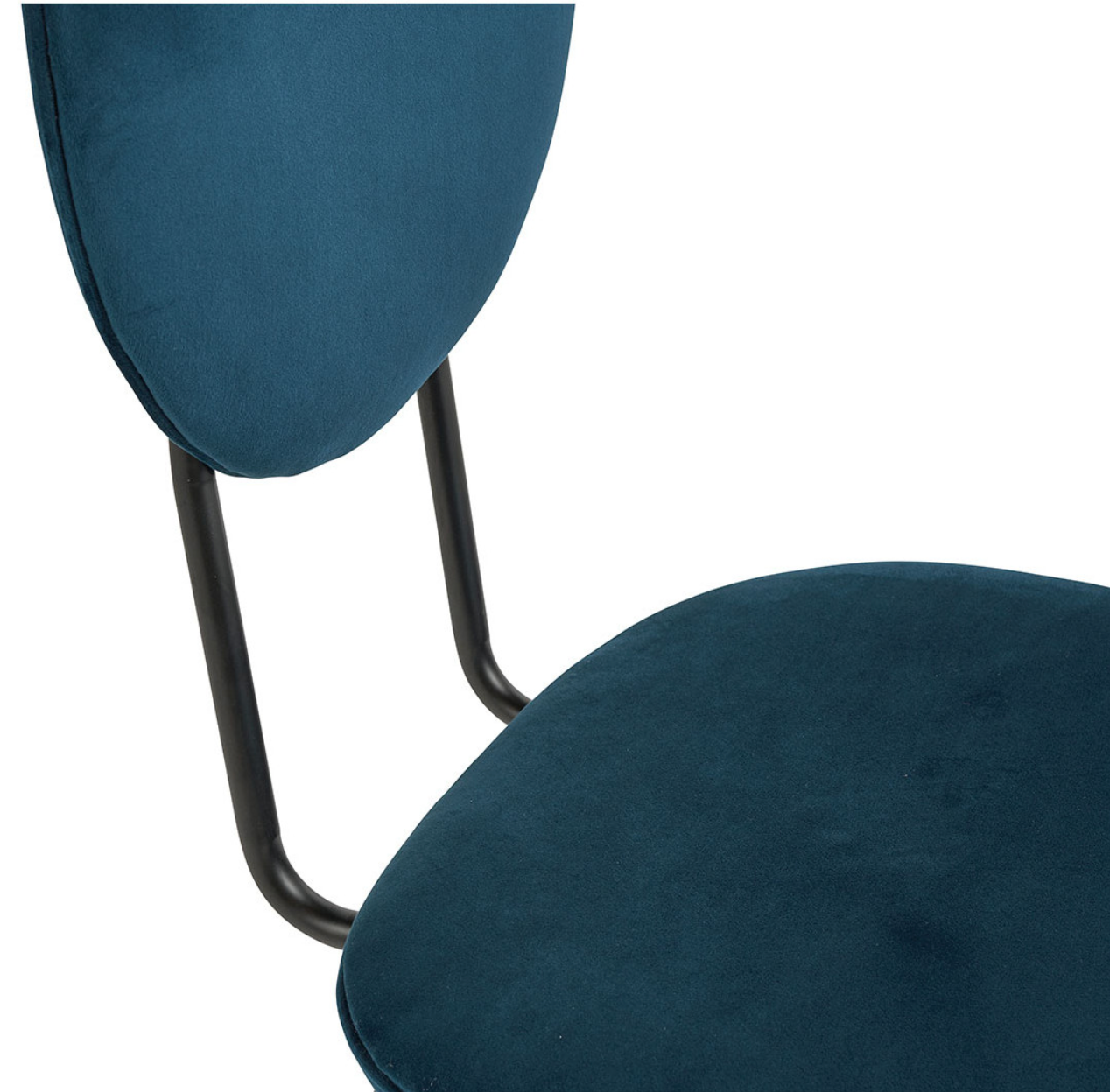 Colette Blue Velvet Dining-Chair