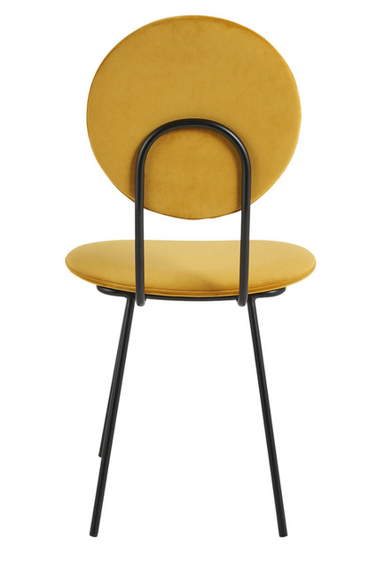 Colette Saffron Velvet Dining-Chair