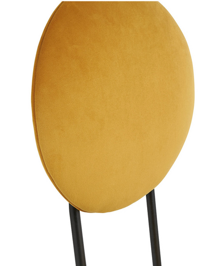 Colette Saffron Velvet Dining-Chair