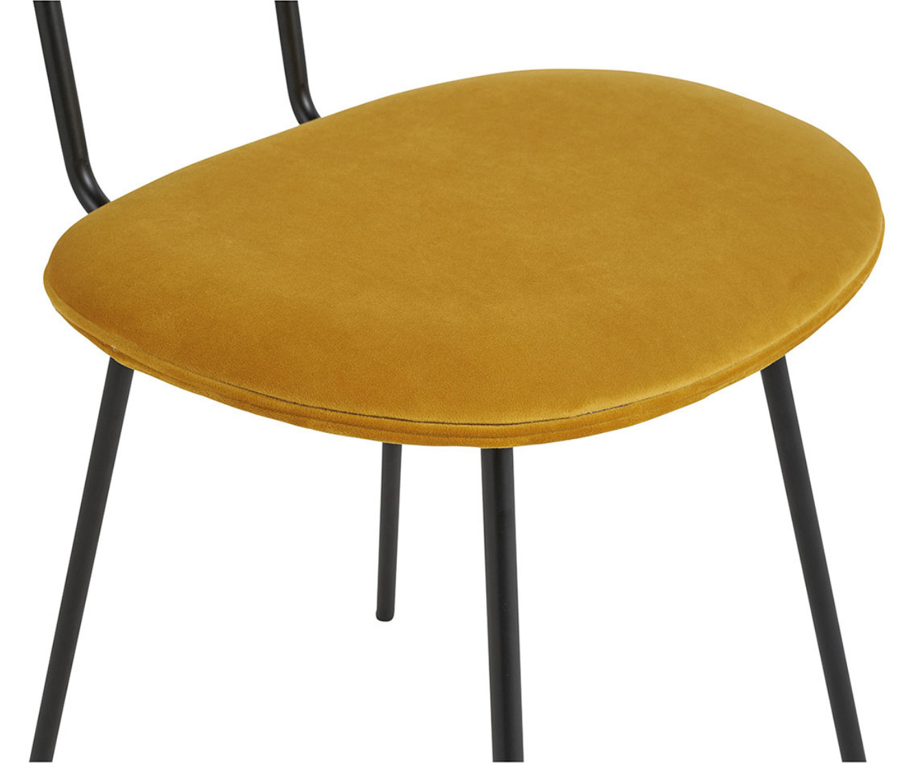 Colette Saffron Velvet Dining-Chair