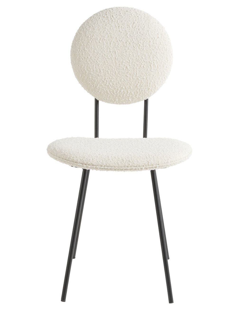 Cream Boucle Colette Dining-Chair