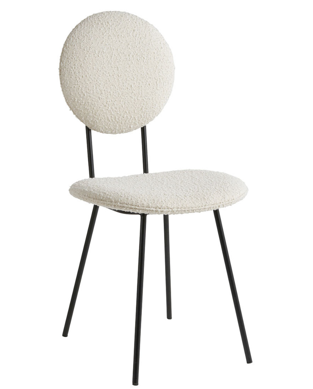 Cream Boucle Colette Dining-Chair