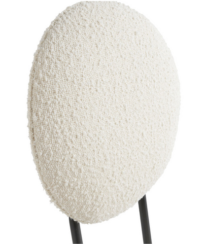 Cream Boucle Colette Dining-Chair