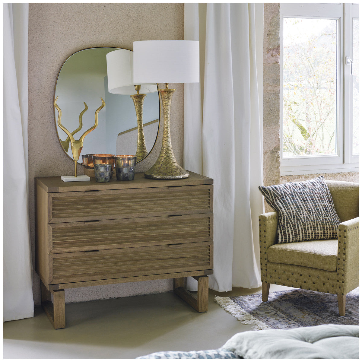 Dina Chest Of Drawers-Natural