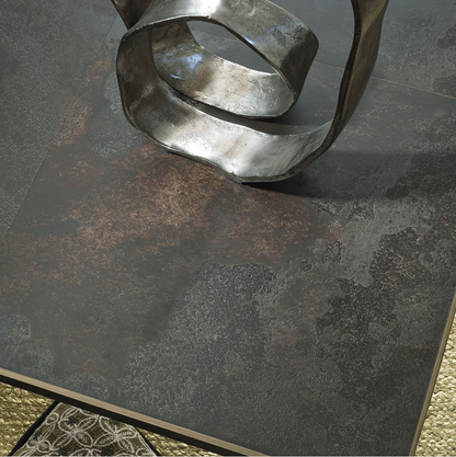 Giulia Distressed Metal Coffee Table