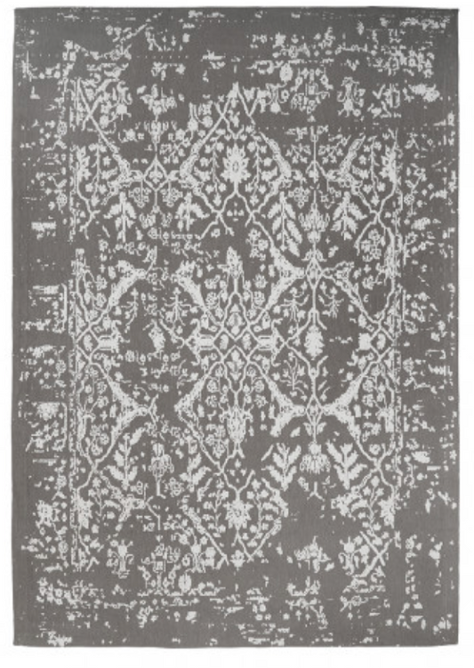 Grey Isha distressed rug