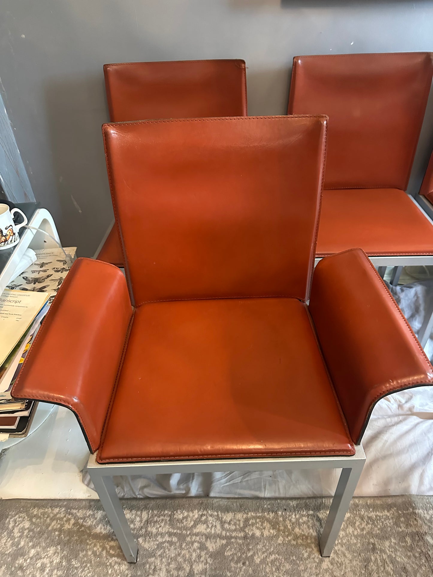 Vintage Mid-century Dining chair 6 piece set