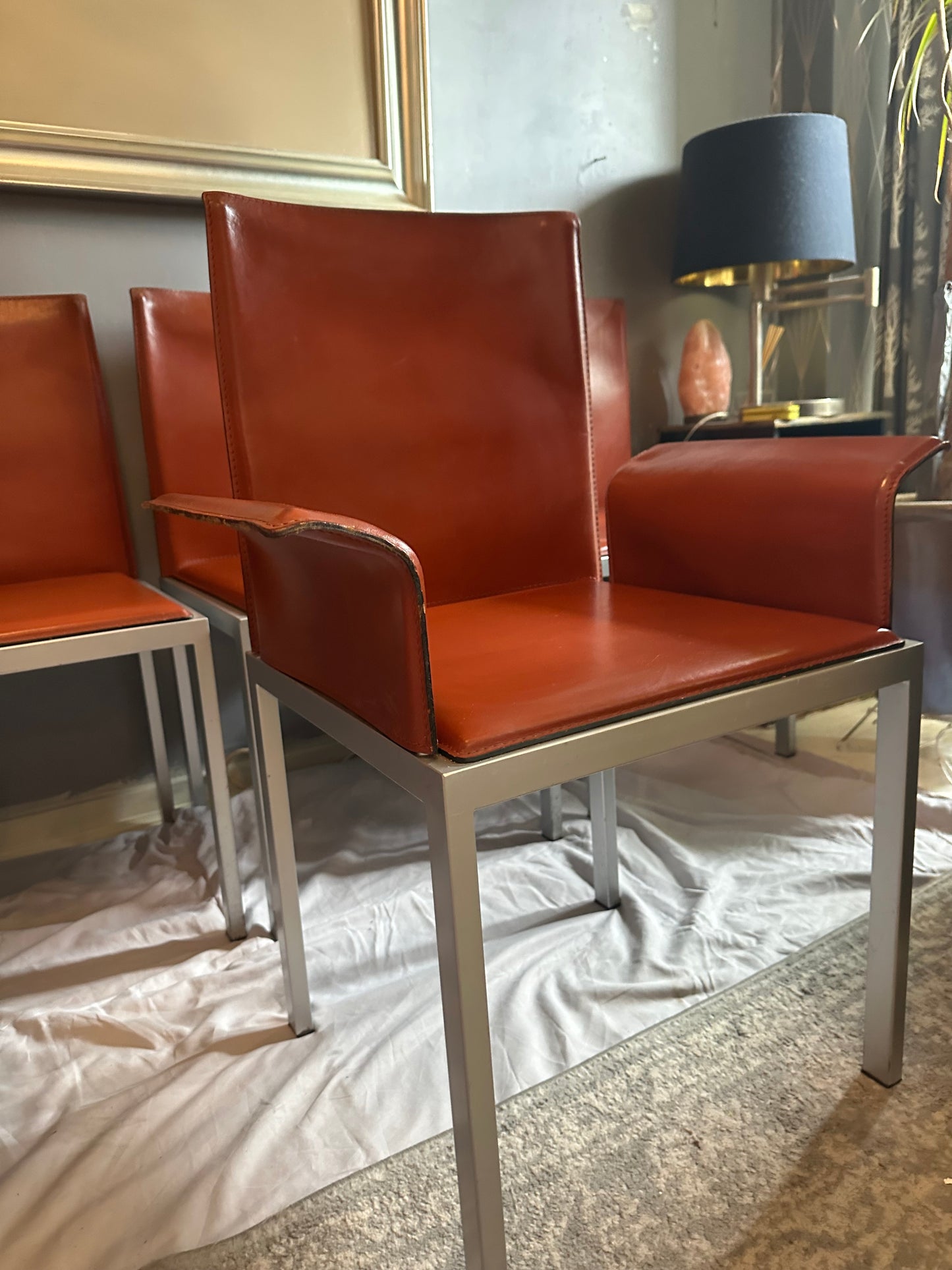 Vintage Mid-century Dining chair 6 piece set
