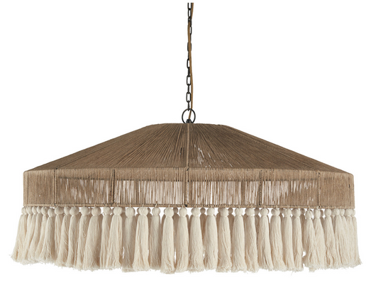 Inaya Jute And Cotton Pendant Light