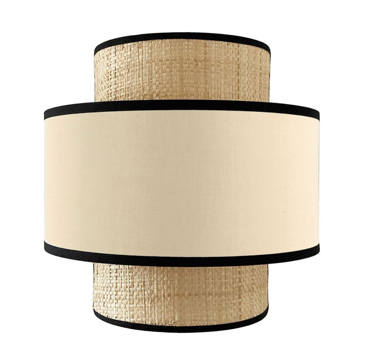 Kita Cotton/Rattan Wall Light Shade