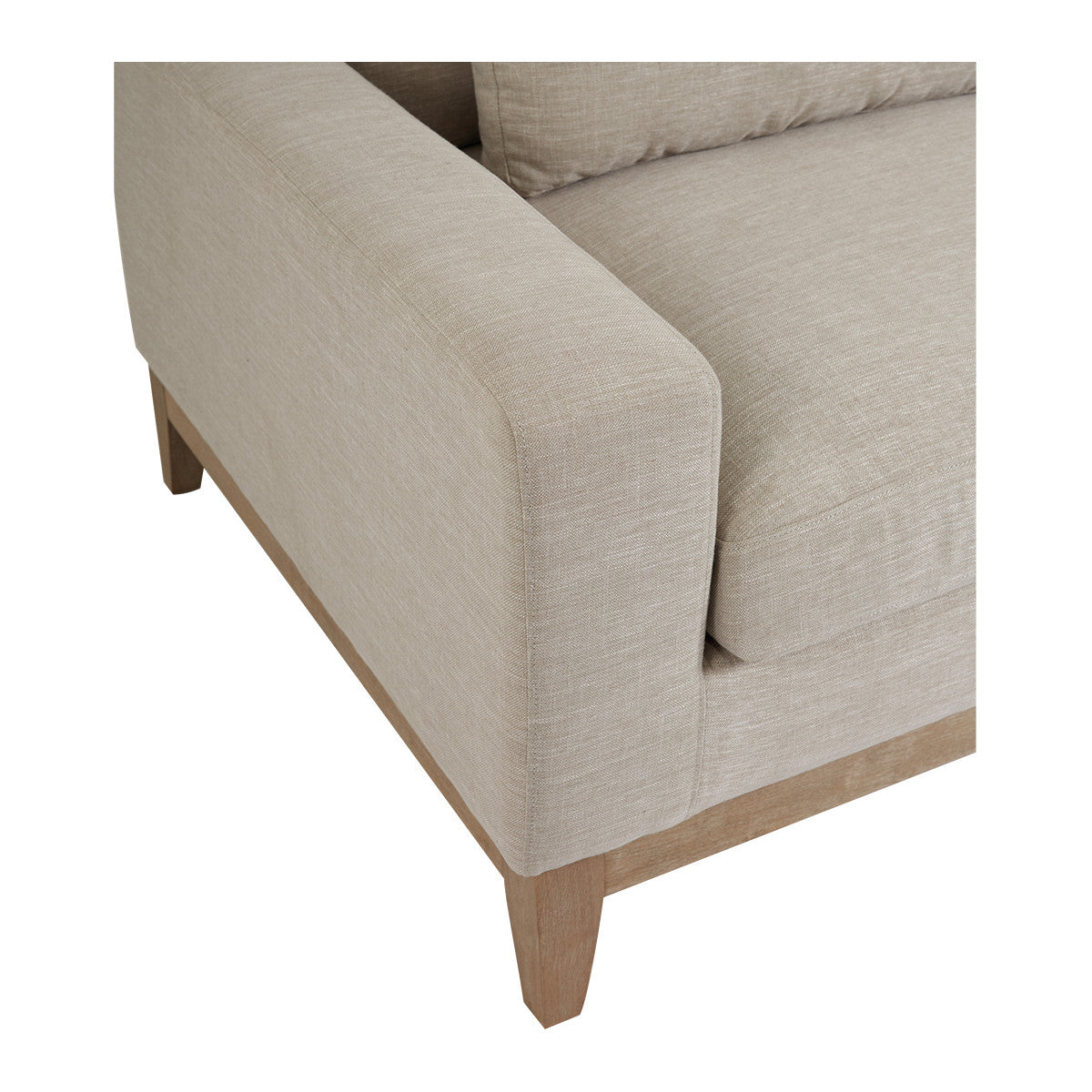 Leonore Sofa Beige Fabric