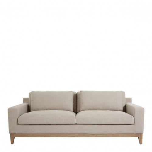 Leonore Sofa Beige Fabric