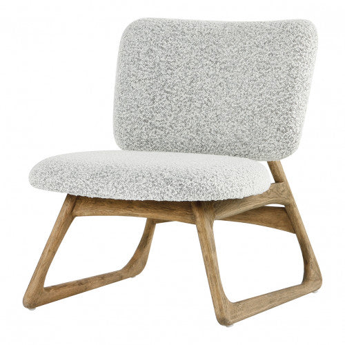 Lina Armchair White Boucle