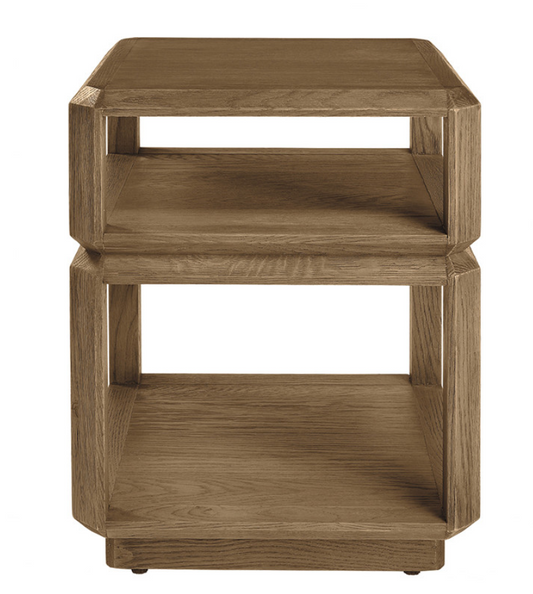 Mateo Oak End Table