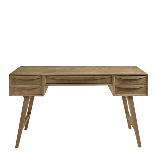 Melina Natural Oak Desk