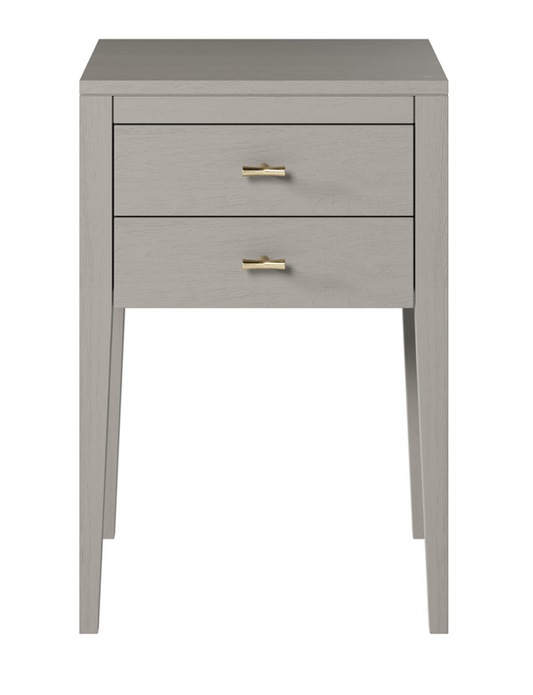 Radford Bedside | Grey | 2 Drawers