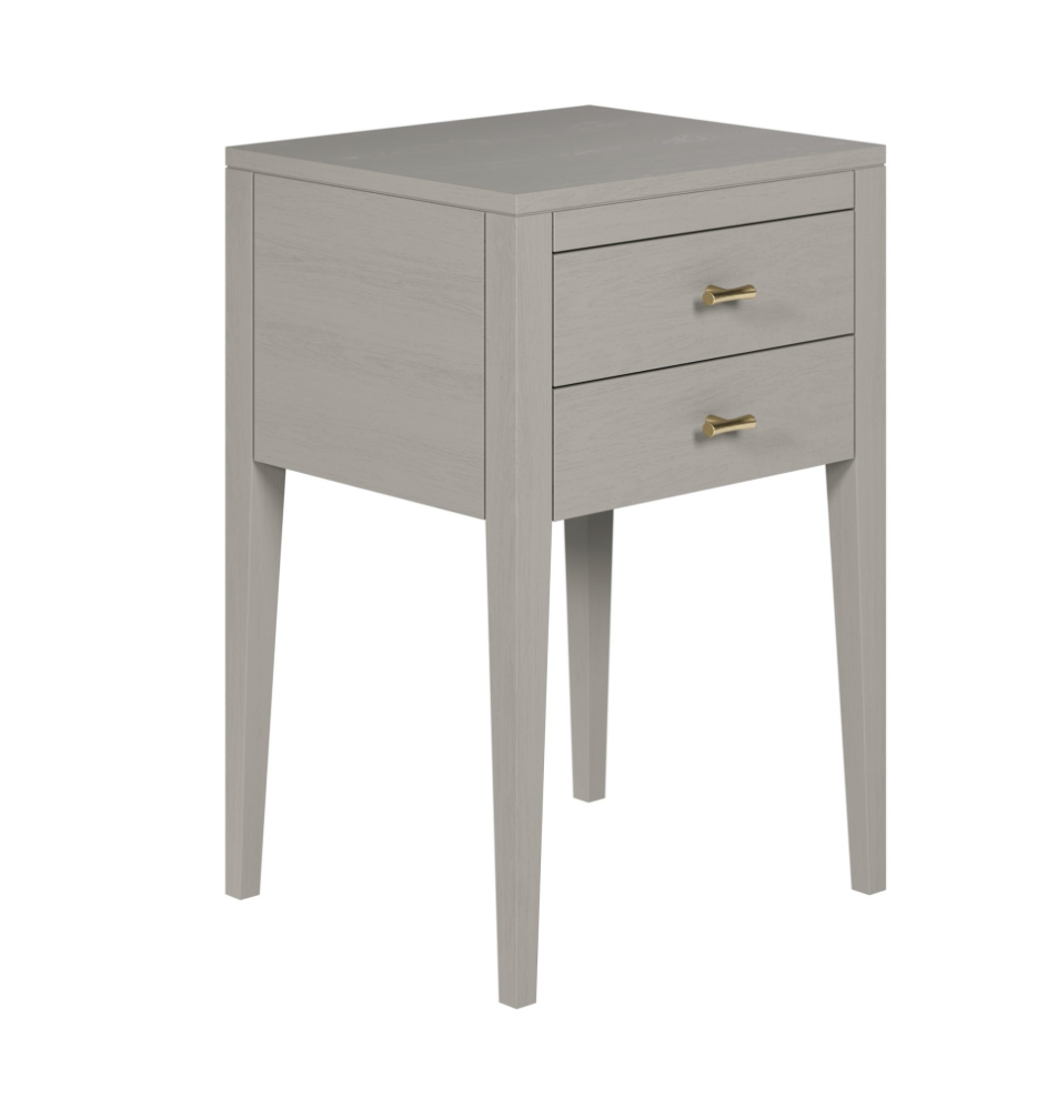 Radford Bedside | Grey | 2 Drawers