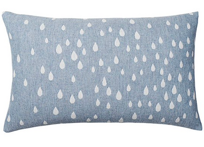 SKY (BLUE) Raining Merino Cushion