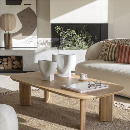 Simona Light-Oak Coffee Table