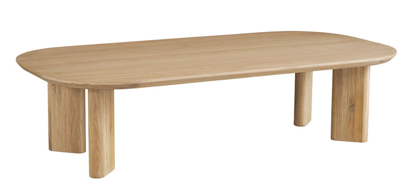 Simona Light-Oak Coffee Table