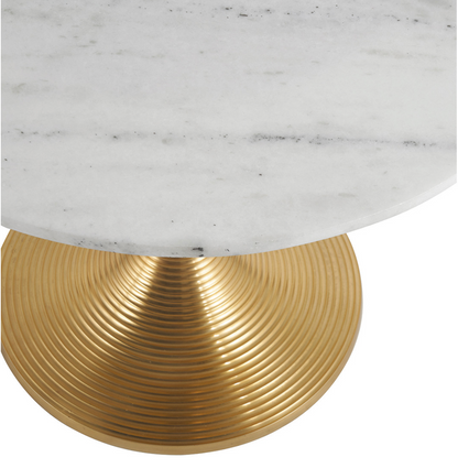 Set-2 Marble And Brass Coffee Tables Charlotte