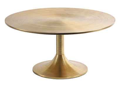 Set-2 Marble And Brass Coffee Tables Charlotte