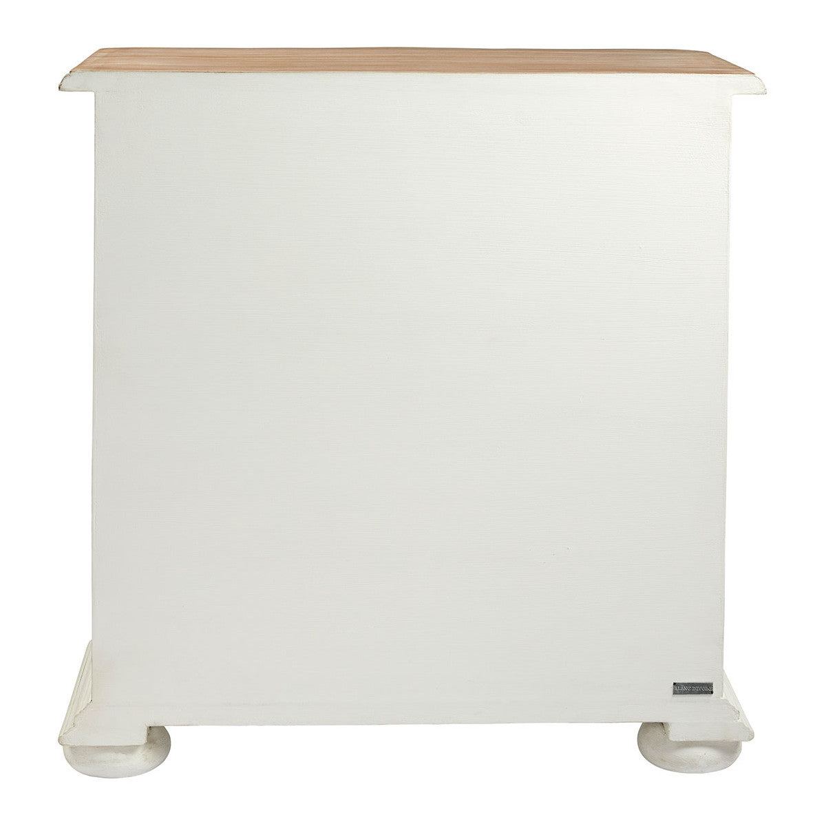 white Carlotta chest of drawers